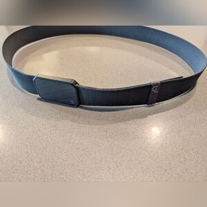 Groove Life Men's Grey Belt with Metal Buckle